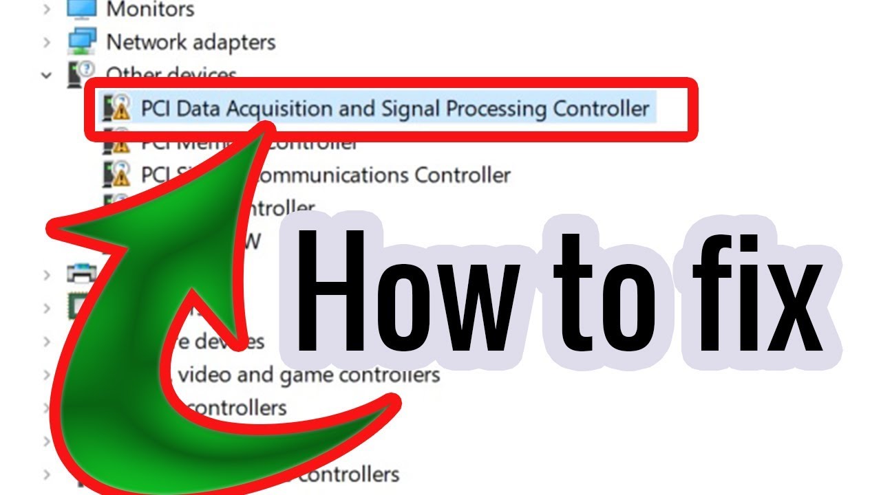 pci data acquisition and signal processing controller