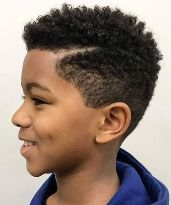 cool haircut for curly hair boy