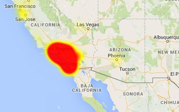 verizon network down today