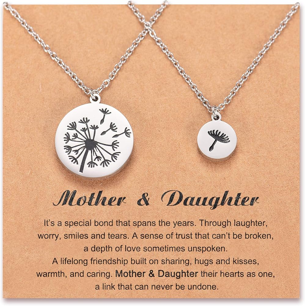 mother daughter necklace