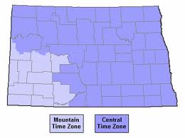 north dakota timezone