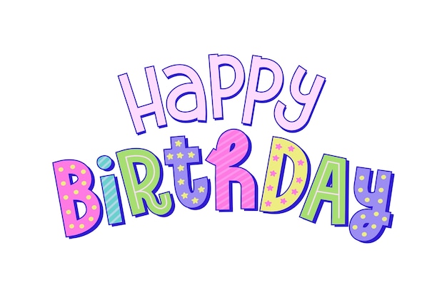 happy birthday clipart