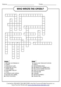 crossword verdi opera