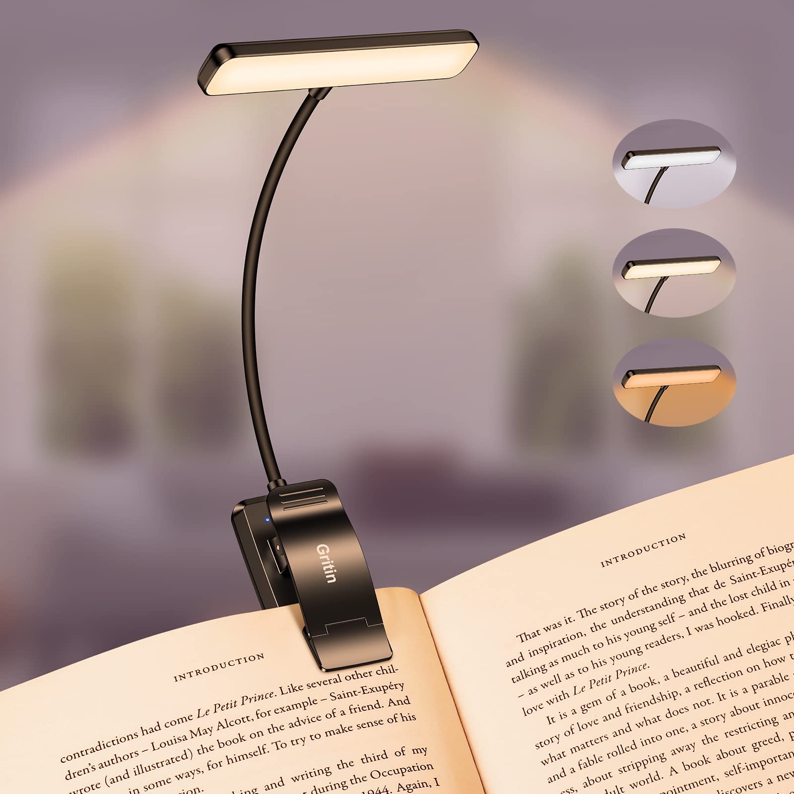 clip on book lights for reading