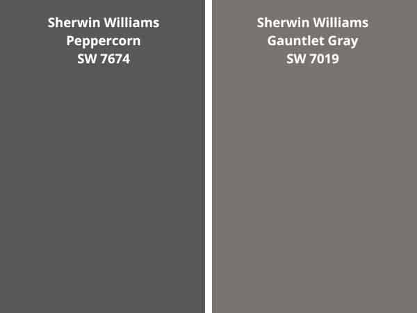 sherwin williams peppercorn