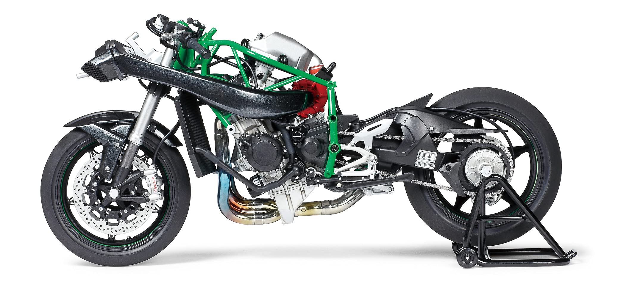 kawasaki ninja h2r tamiya 1 12 motorcycle model