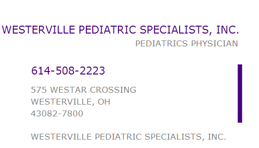westerville pediatric specialists