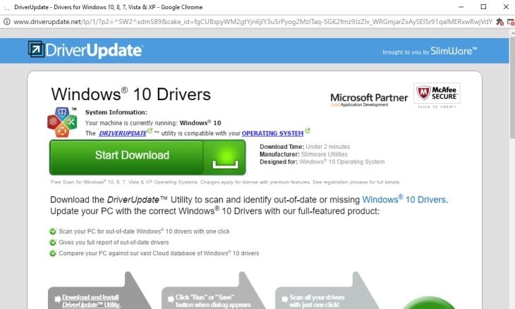 driver update virus