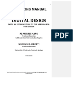 digital design 6th edition solution manual