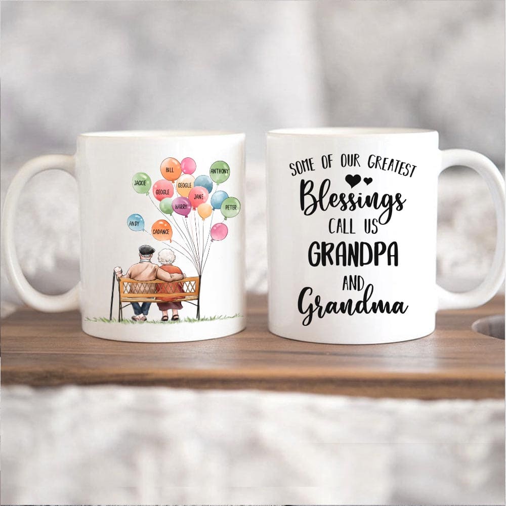 grandma and grandpa coffee mugs