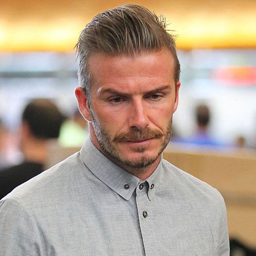 david beckham latest haircut