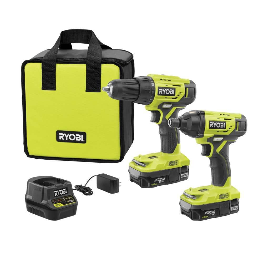 ryobi 18v one+ drill driver kit