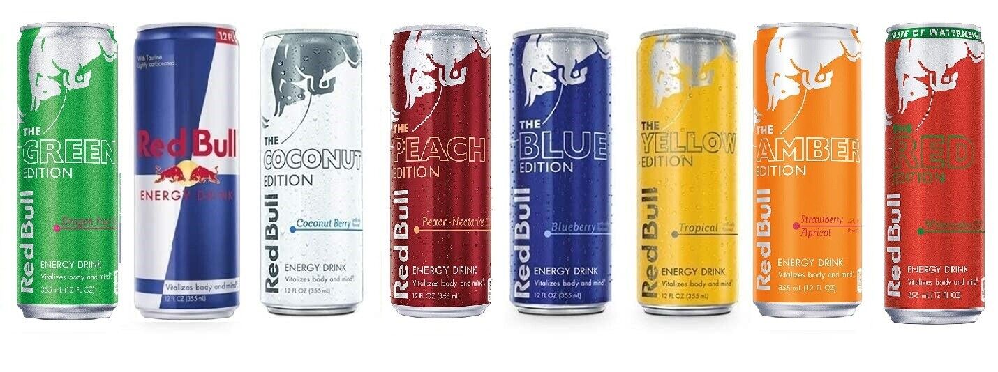 red bull energy drink flavors