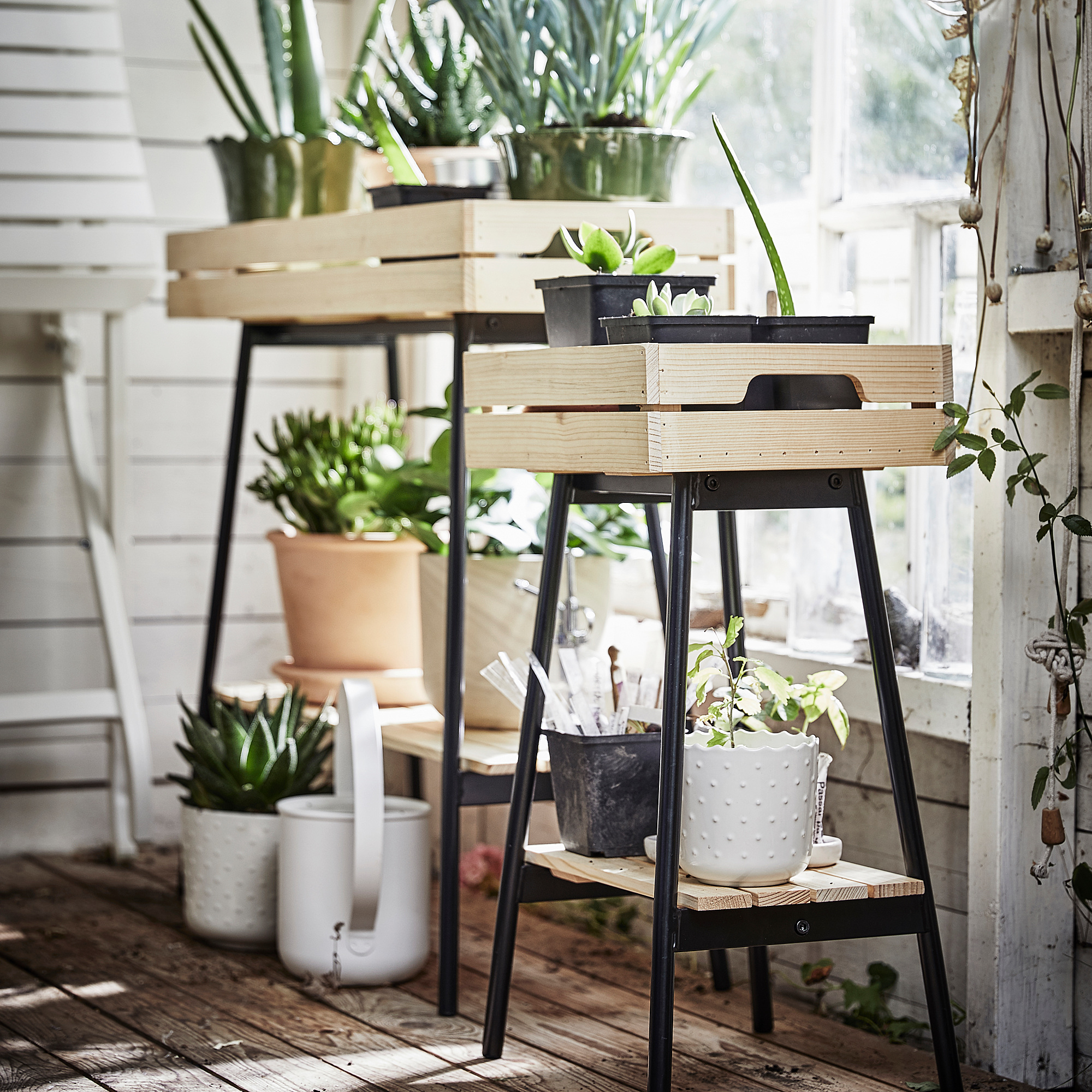 ikea flower pot stand