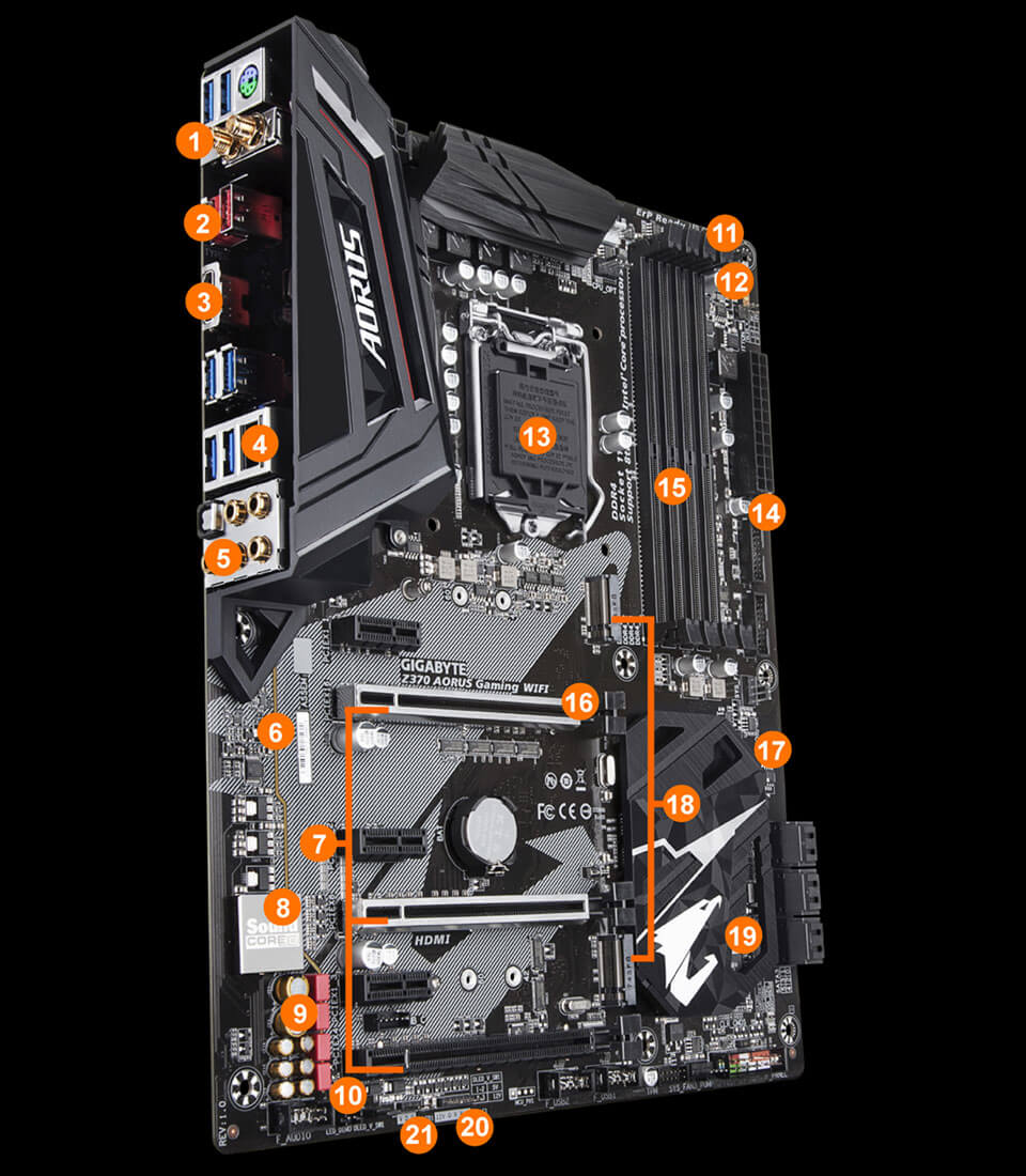 mainboard z370 wifi