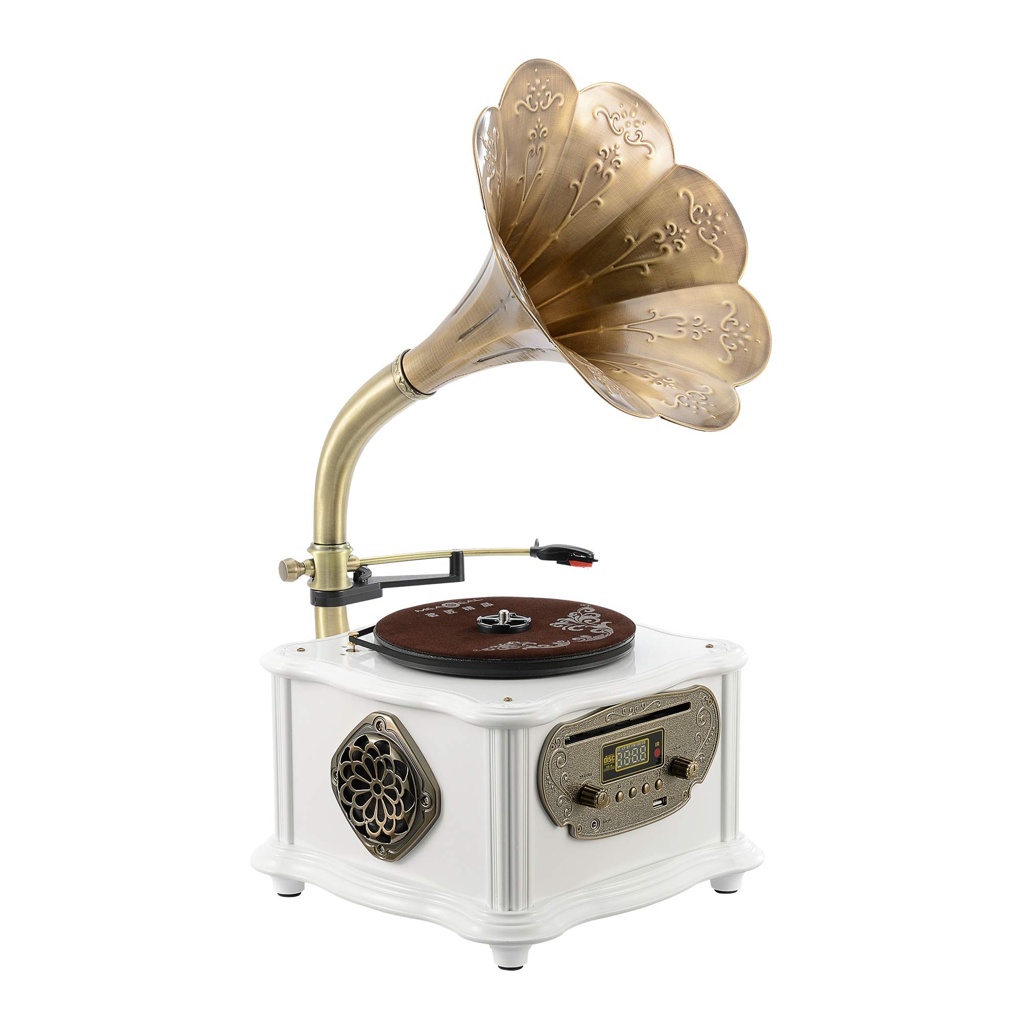 antique vinyl player