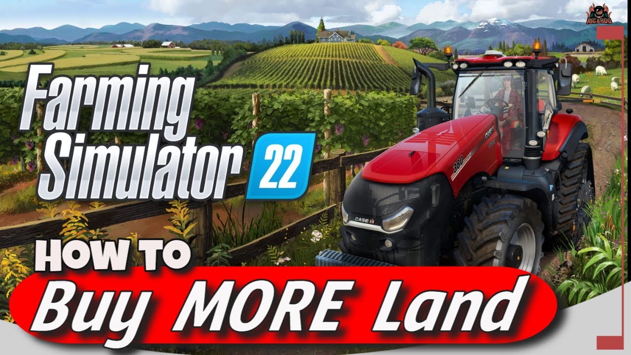 farming sim 22 how to buy land