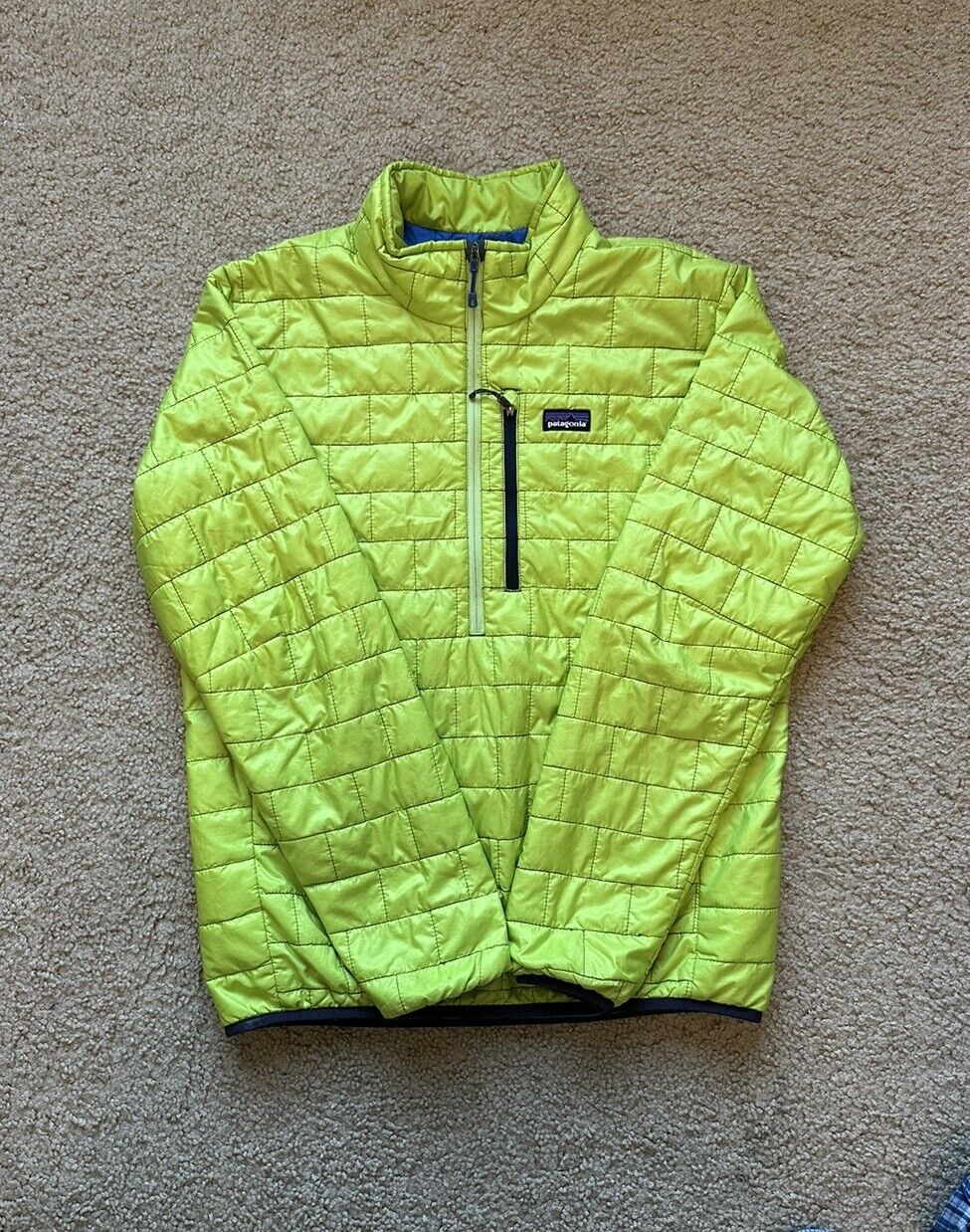 lime green patagonia jacket