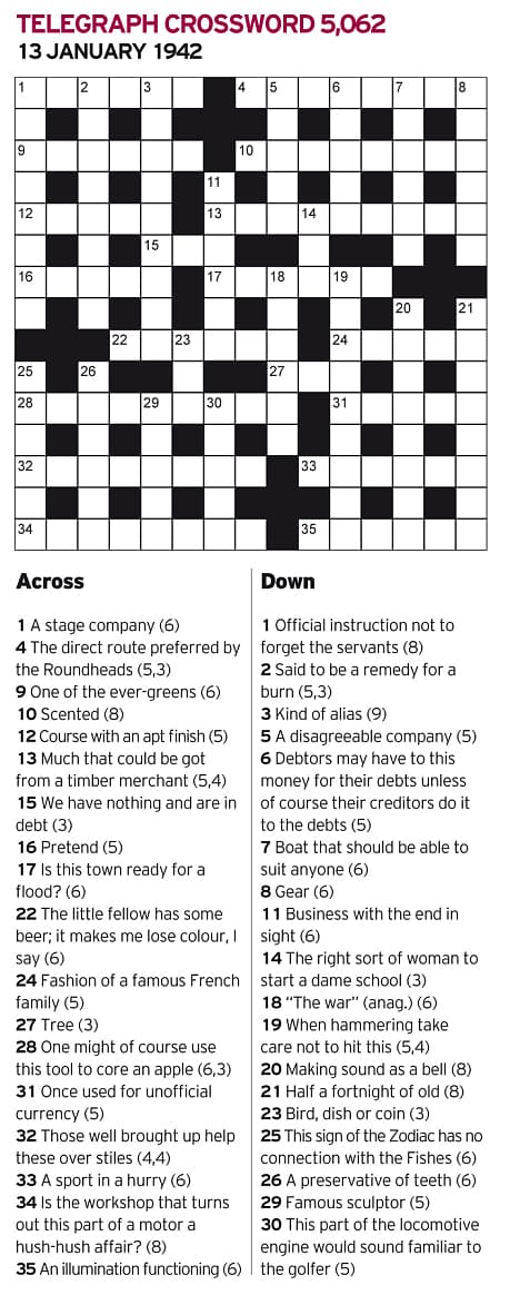 daily telegraph puzzles