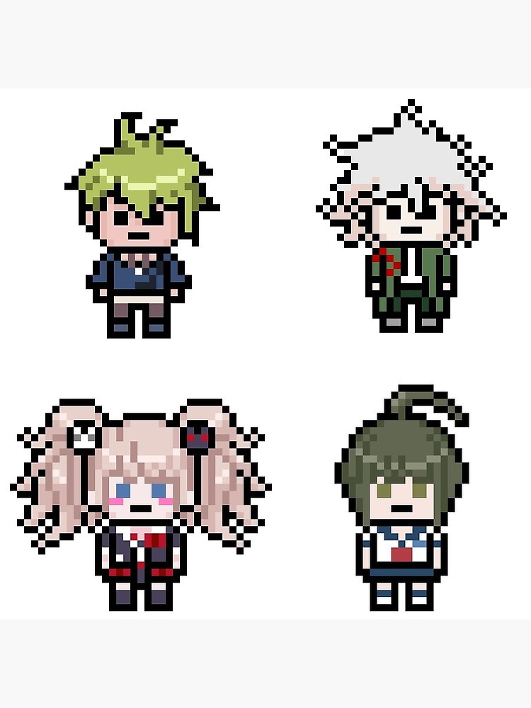 danganronpa pixel sprite