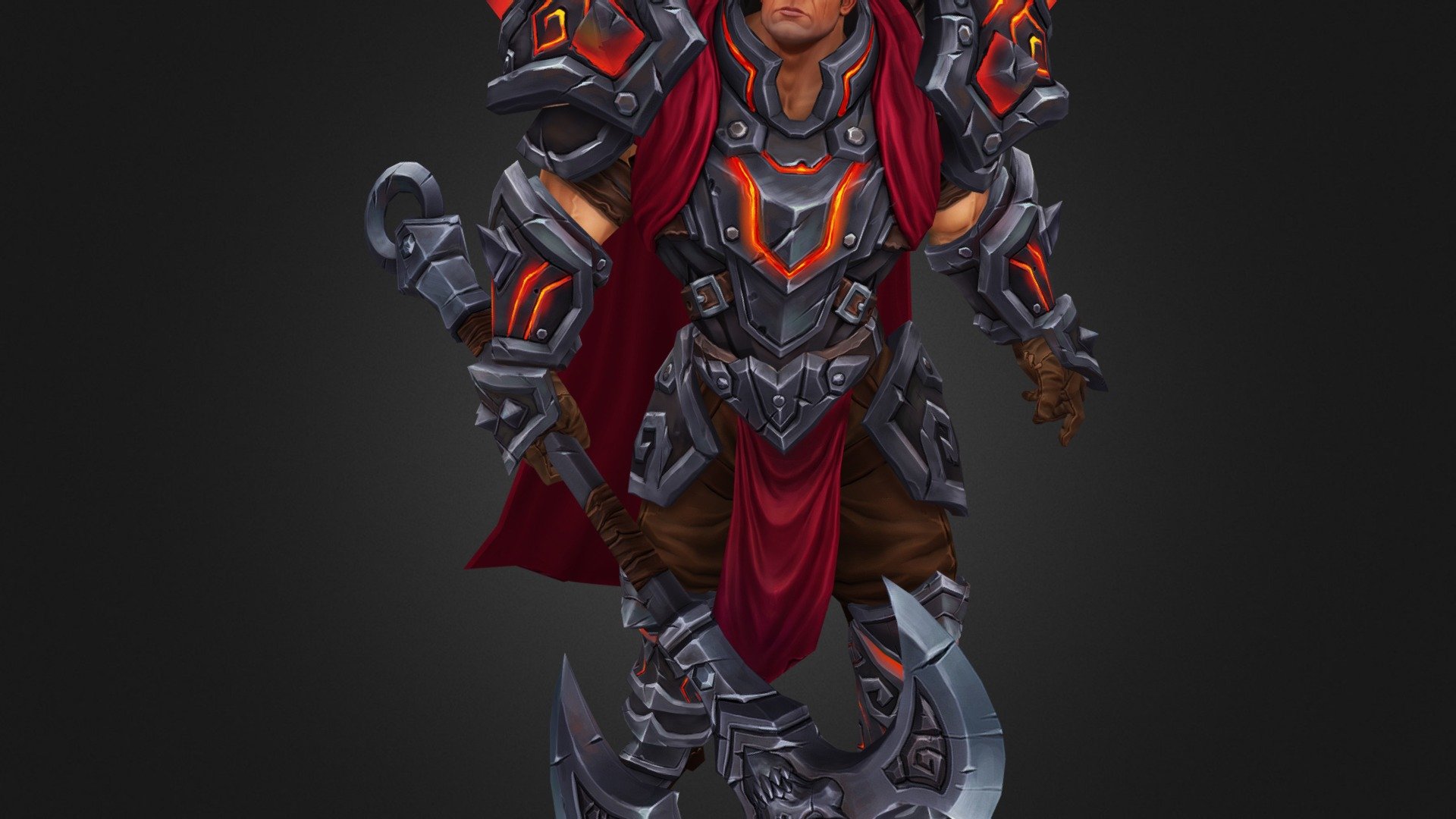 darius 3d model