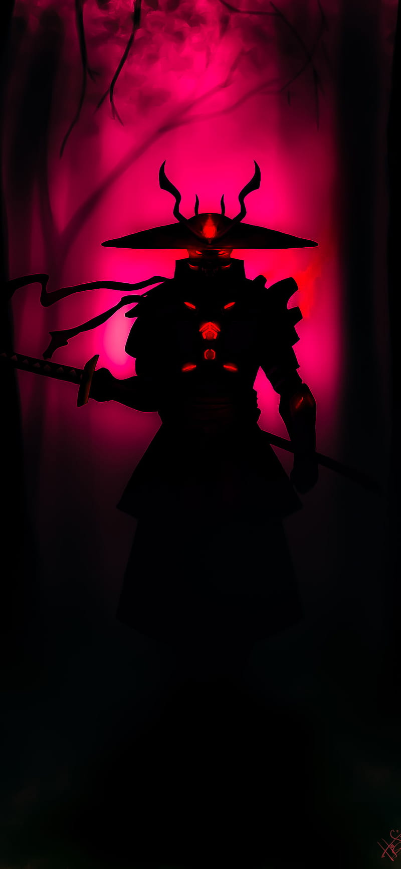 dark samurai wallpaper