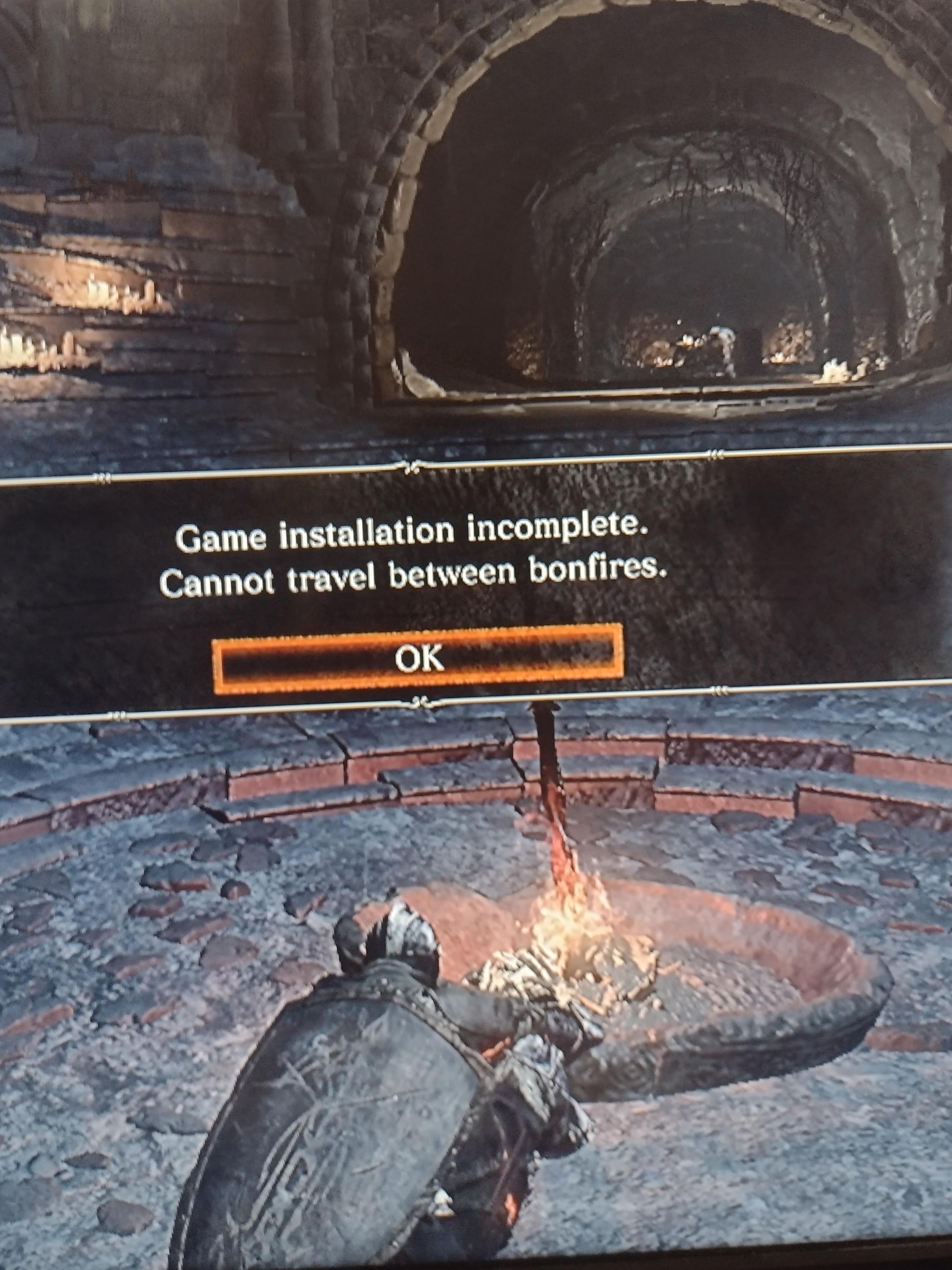 dark souls travel between bonfires