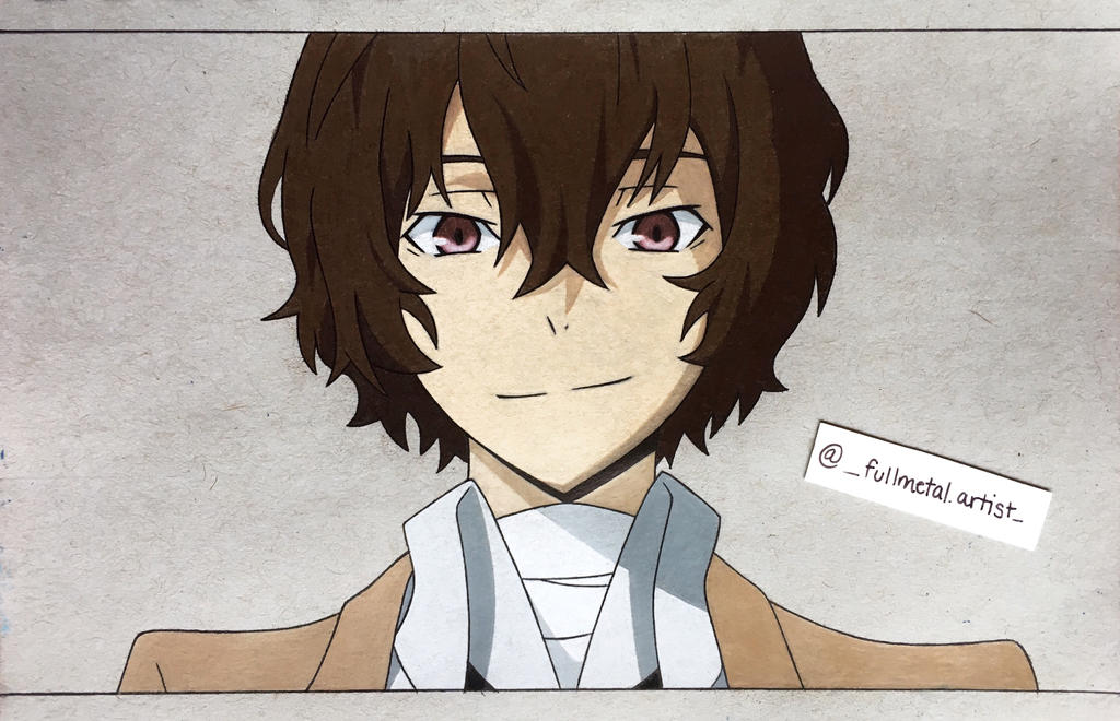 dazai drawing