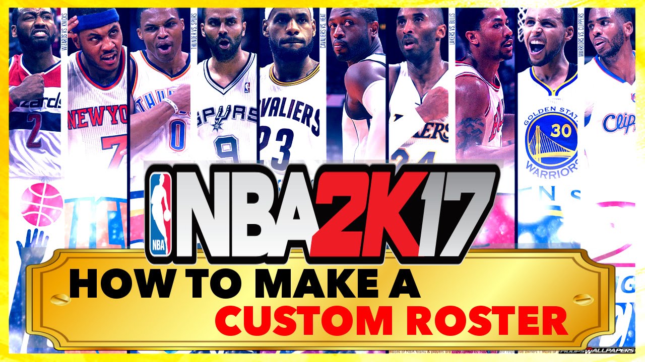 how to update 2k17 roster