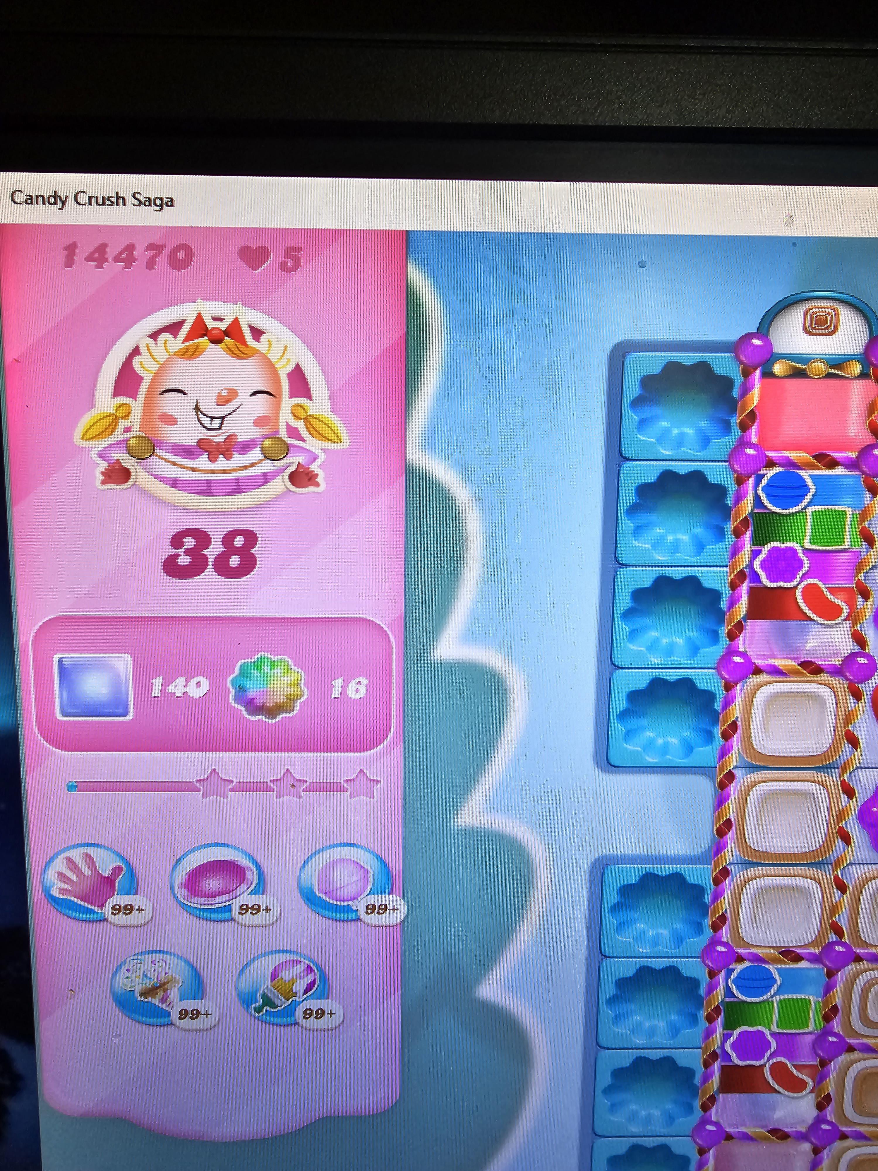 candy crush saga level 1999