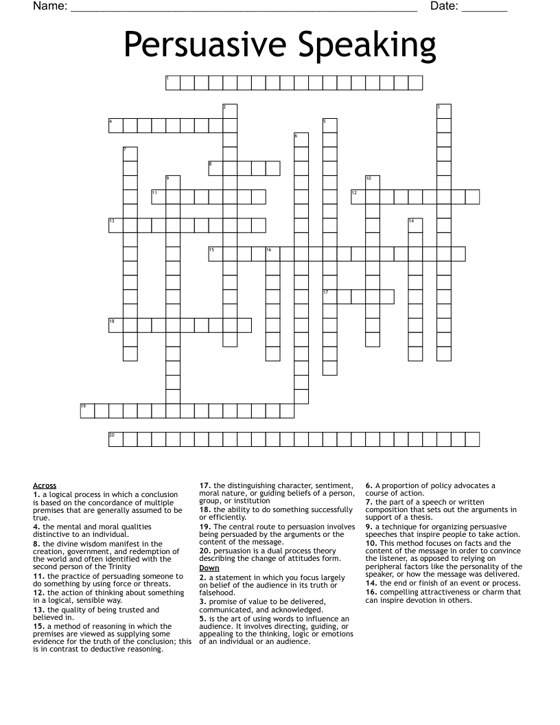 persuade to help crossword clue