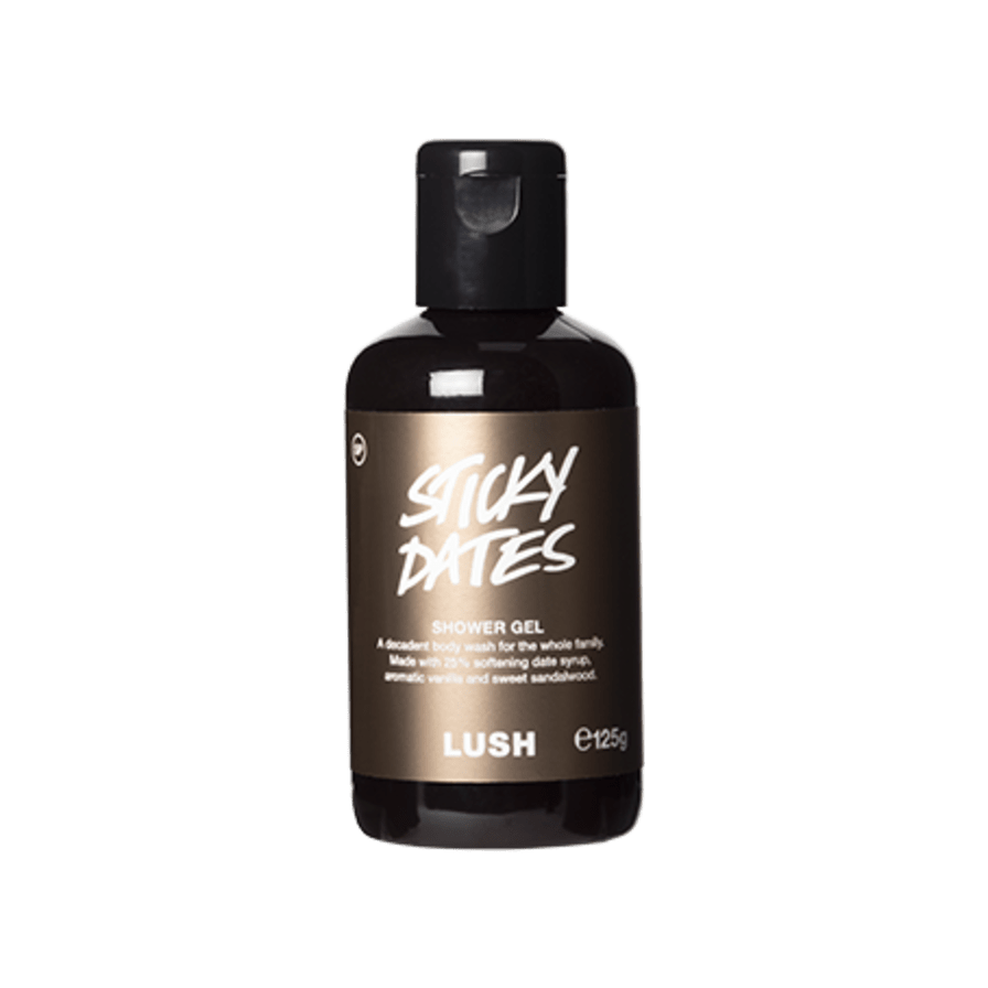 lush sticky dates body wash