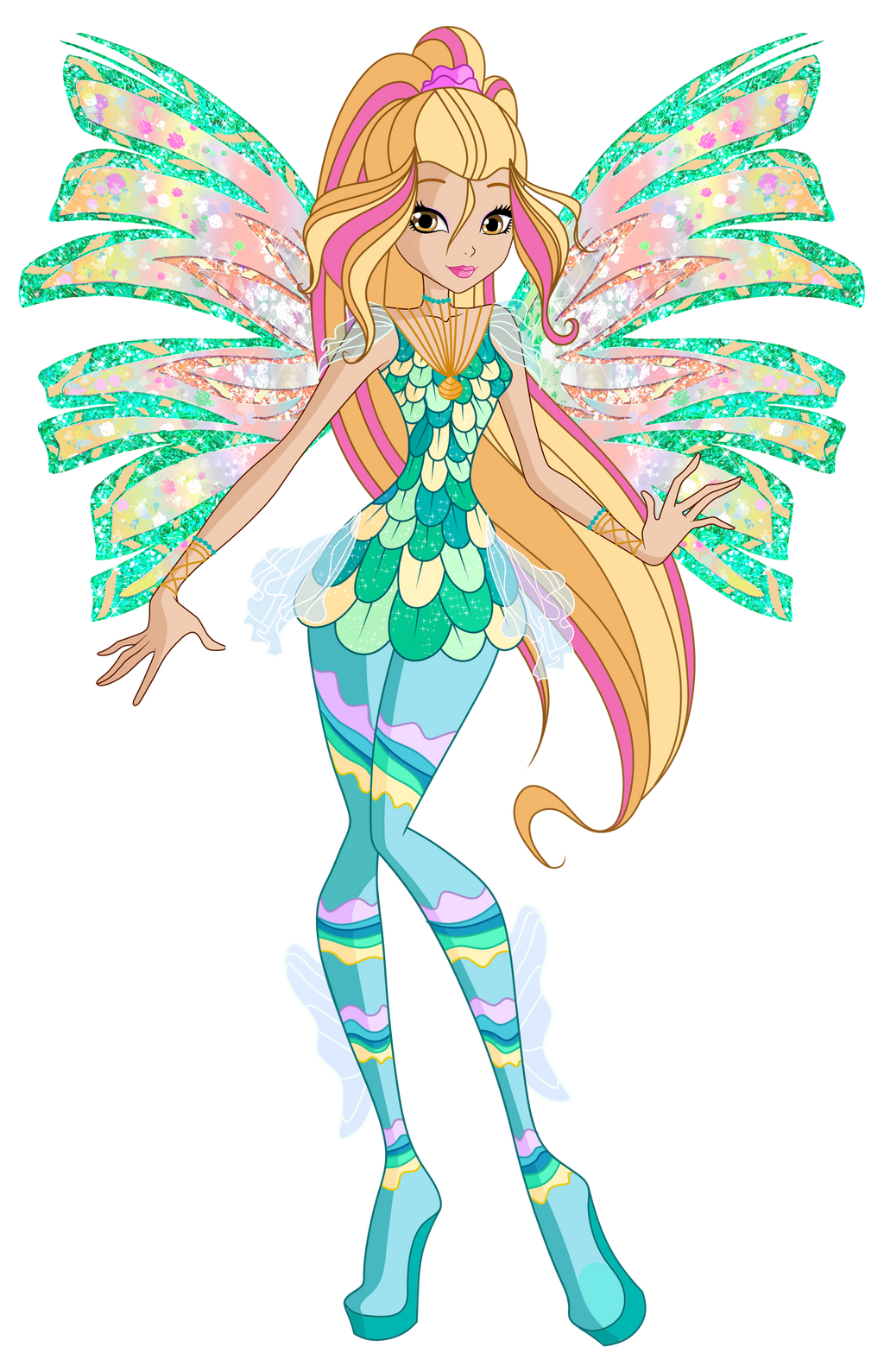 winx club daphne sirenix