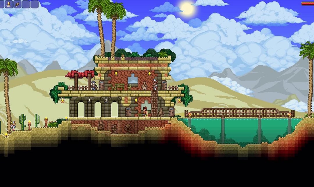 terraria desert house