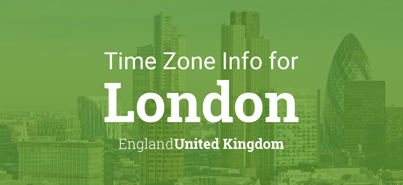 time zone london england