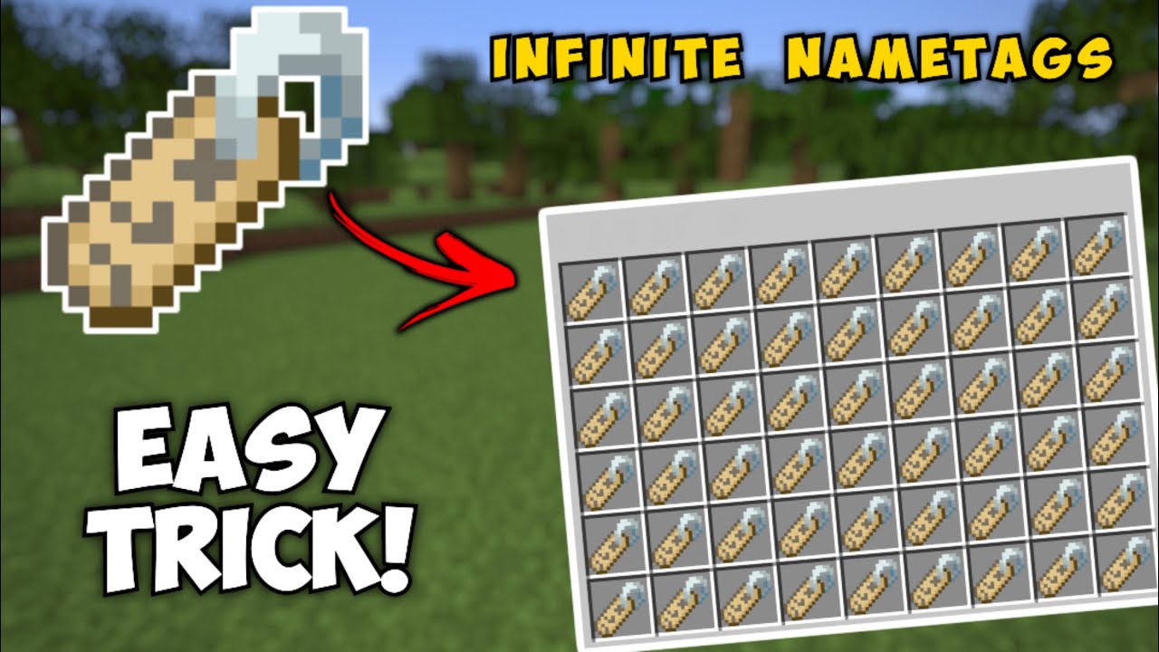 how to make a nametag in minecraft