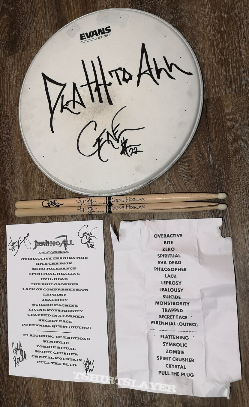 death to all setlist