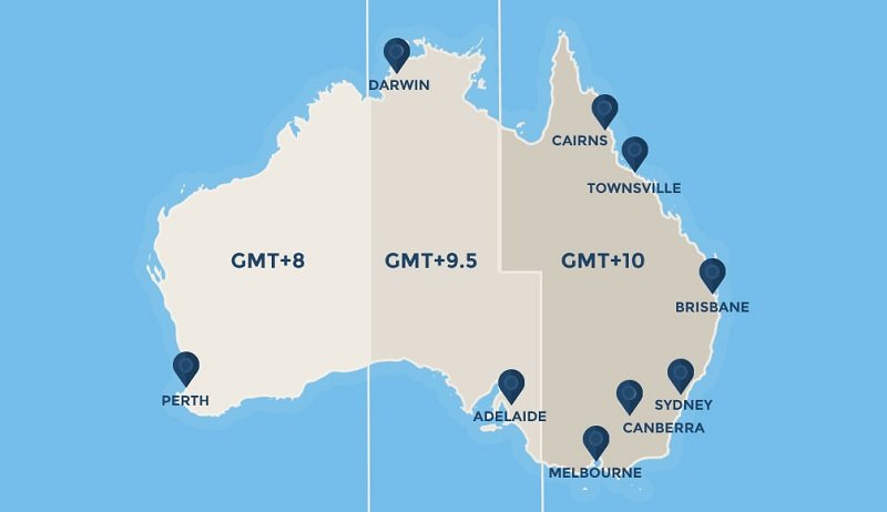 décalage horaire sydney australie