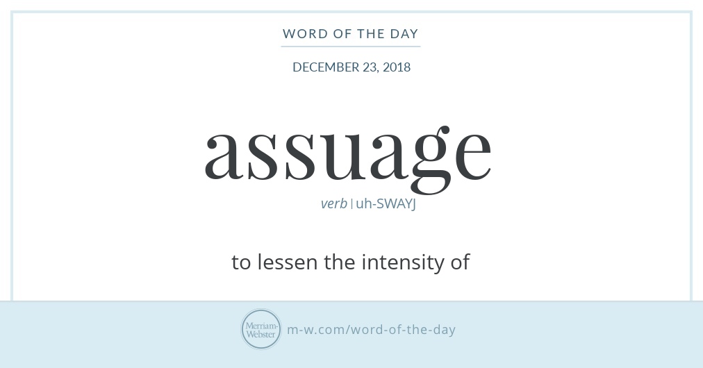 definition of assuage