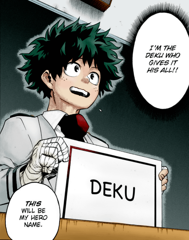 deku hero name