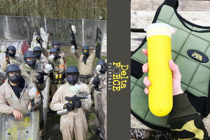 delta force paintballing