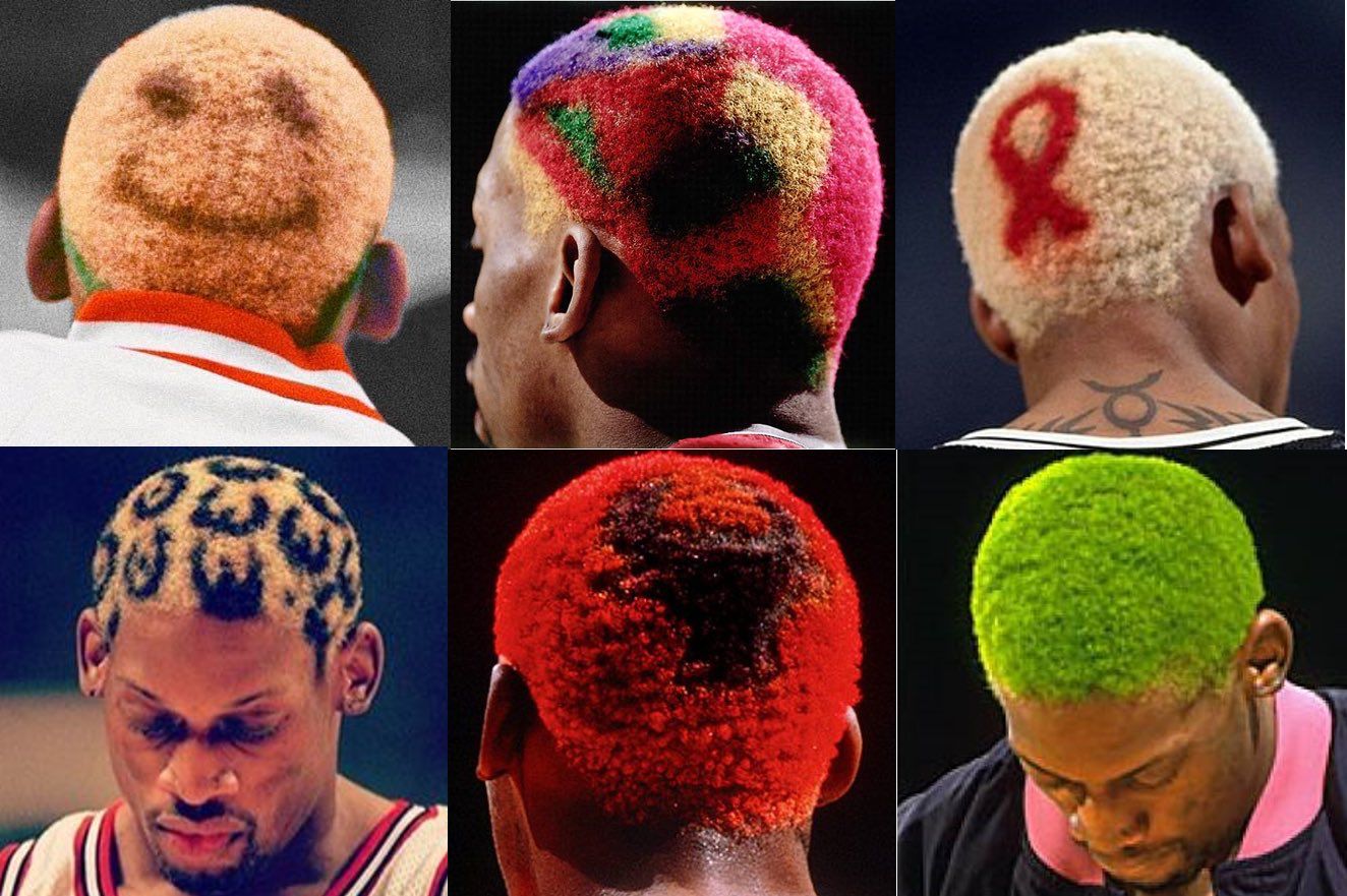 dennis rodman haircut