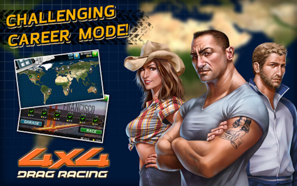 descargar drag racing 4x4 hackeado