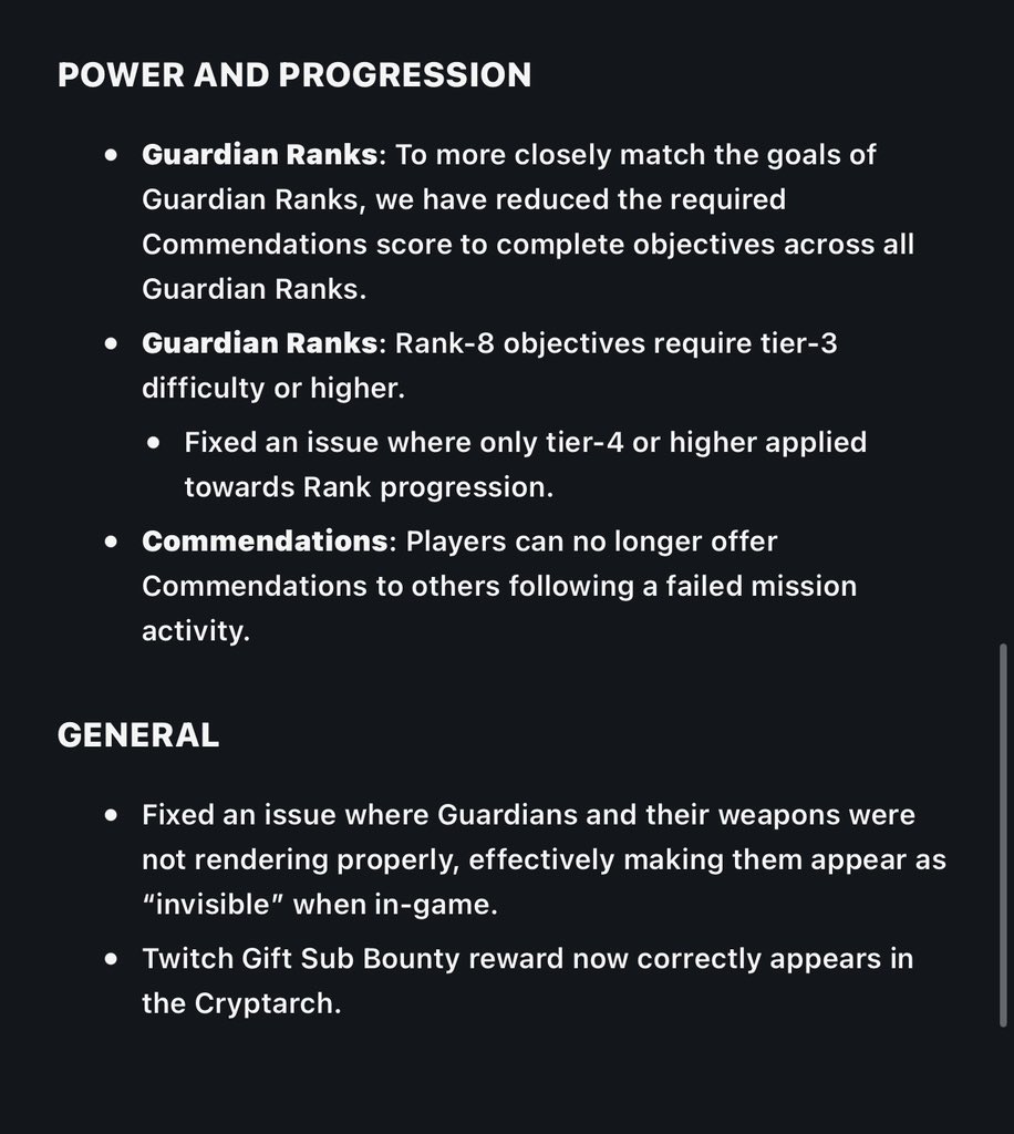 destiny 2 patch notes 7.0 0.5