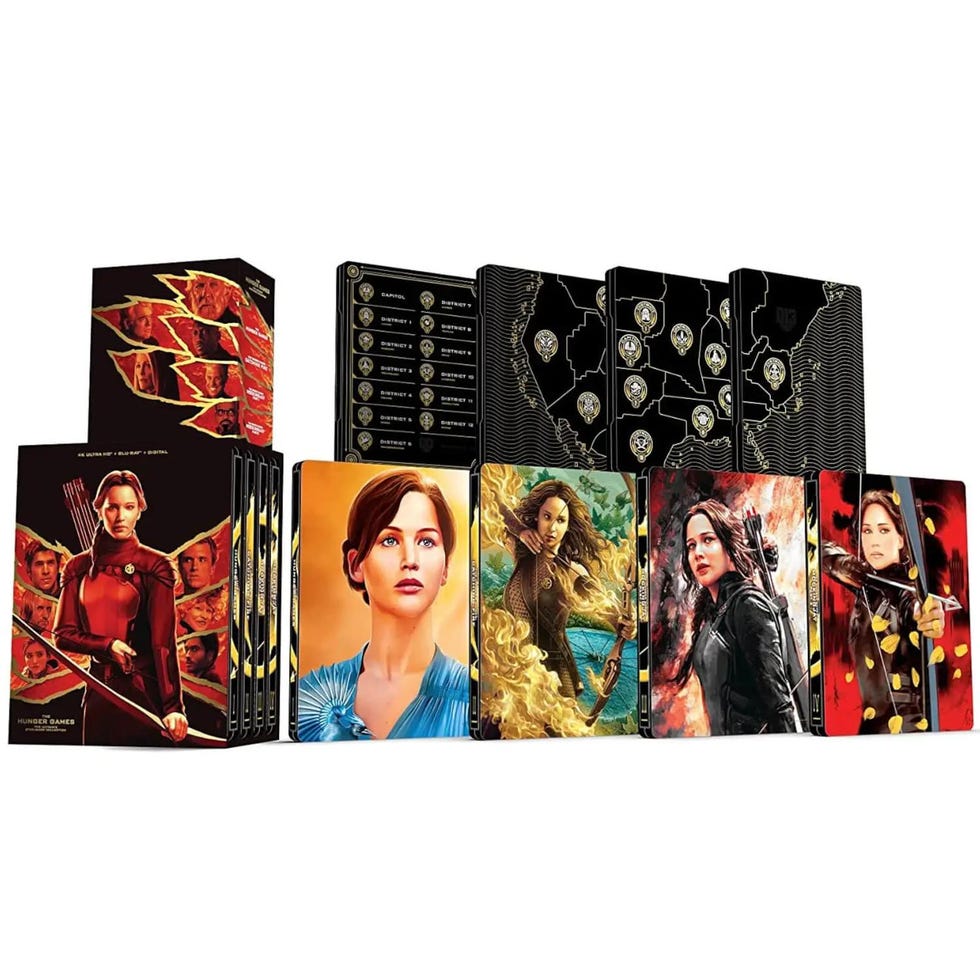 the deluxe hunger games collection