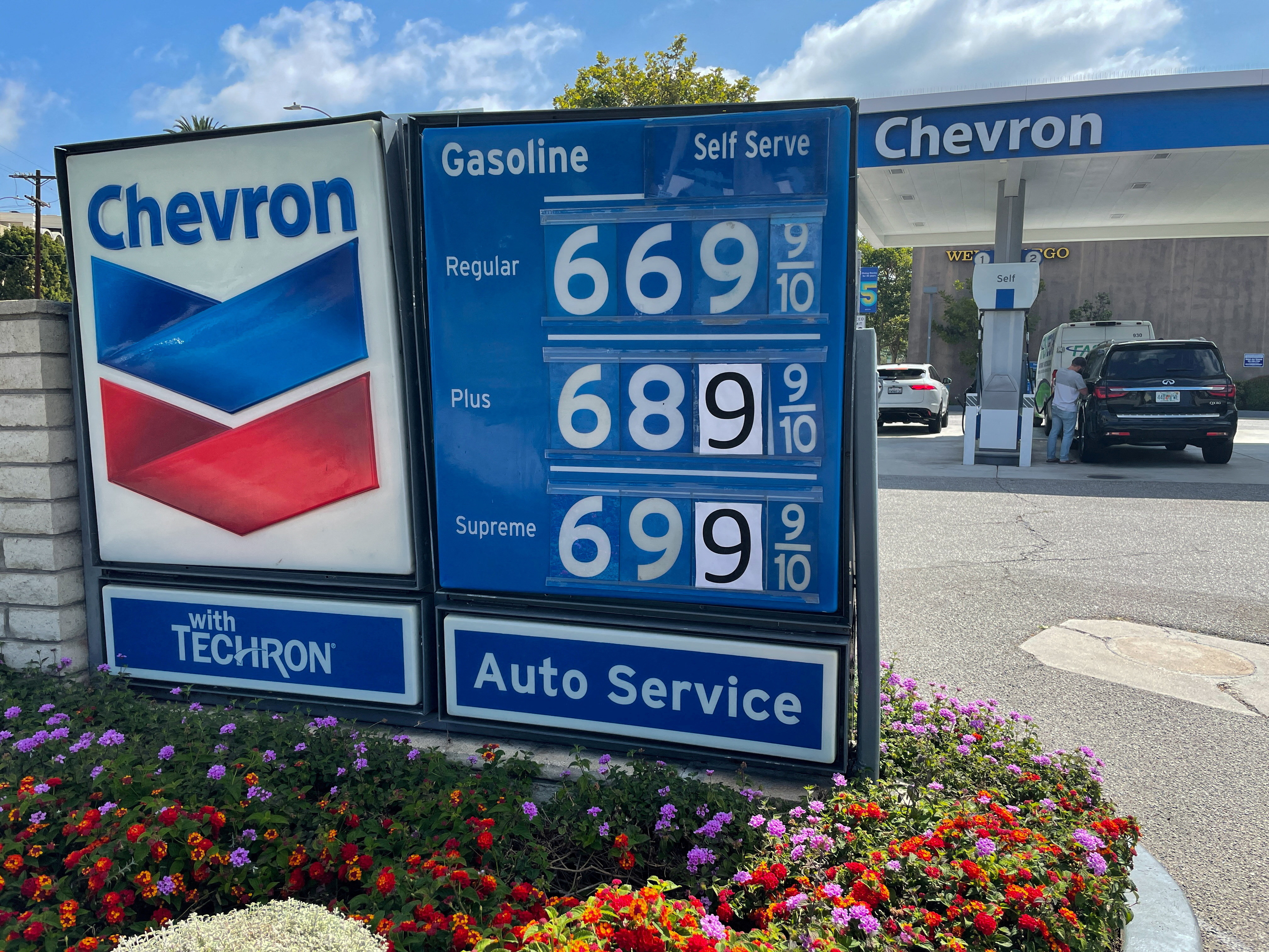 gas prices near me chevron