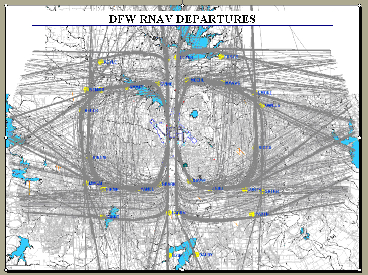 dfw departures