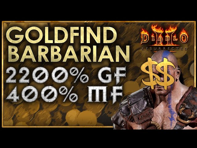 diablo 2 gold find barb guide