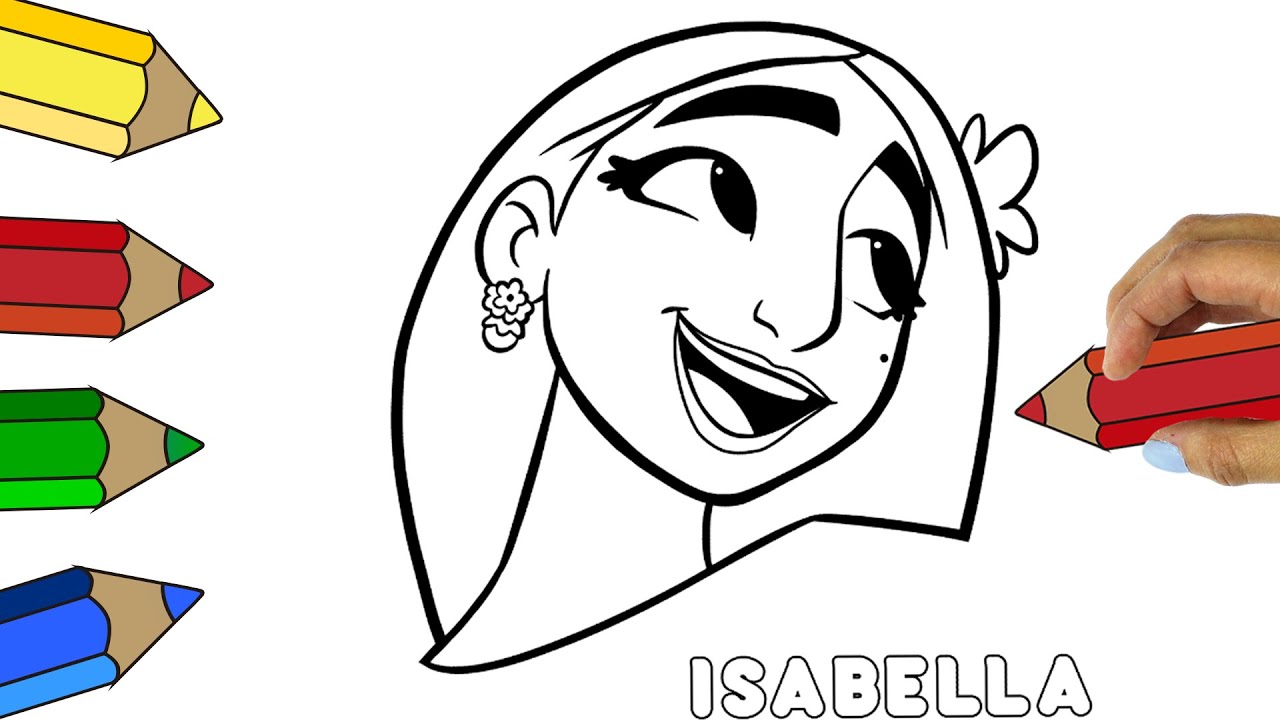 dibujo de isabella