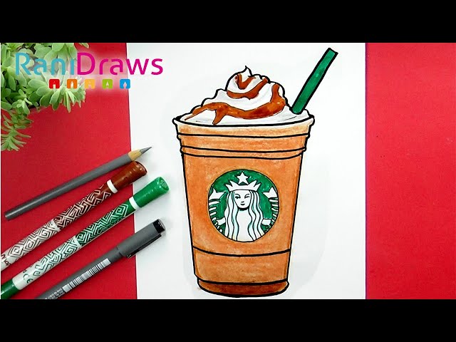 dibujos de starbucks fáciles